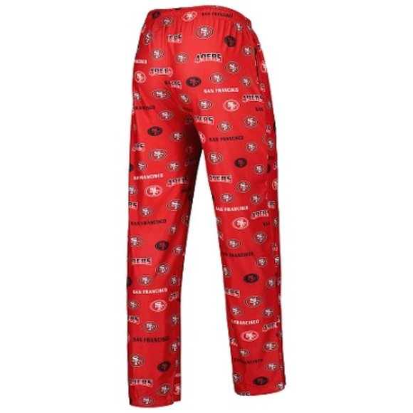 🆕🏈 SAN FRANSISCO 49ERS ALL OVER PRINT LOUNGING PANTS - SIZE 3X ONLY - MEN - Picture 2 of 3